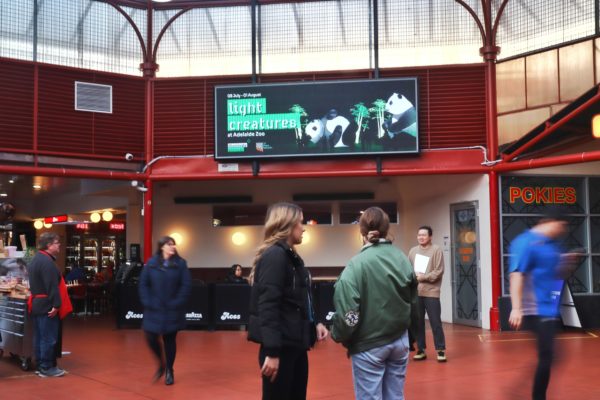 Adelaide Central Market LED Billboard Advertising