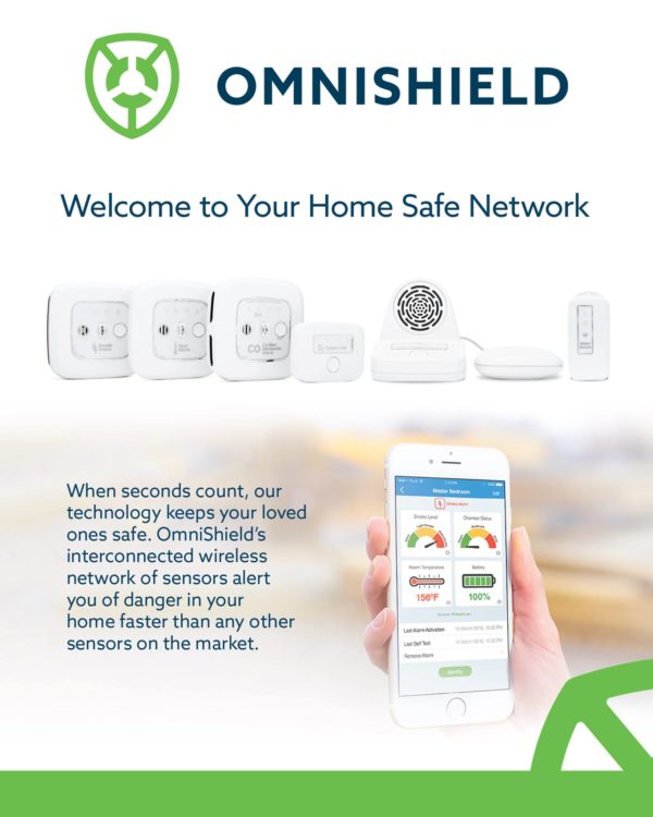 OMNISHIELD CARBON MONOXIDE ALARM