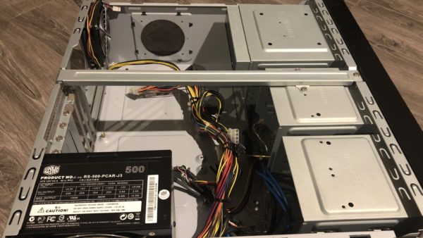 SILVERSTONE HTPC CASE W/ 500W PSU