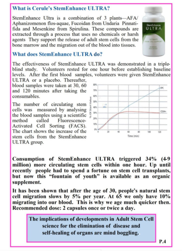 Increase your own stem cells naturally!