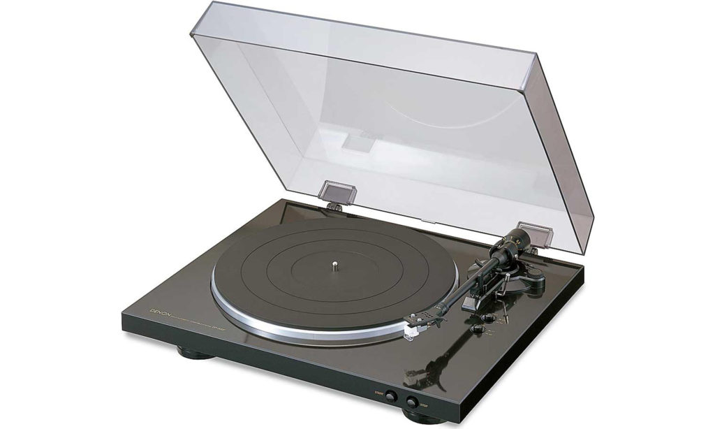 Fully Auto Analog Turntable (Denon). Plus universal sound bar & subwoofer (Polk Audio).