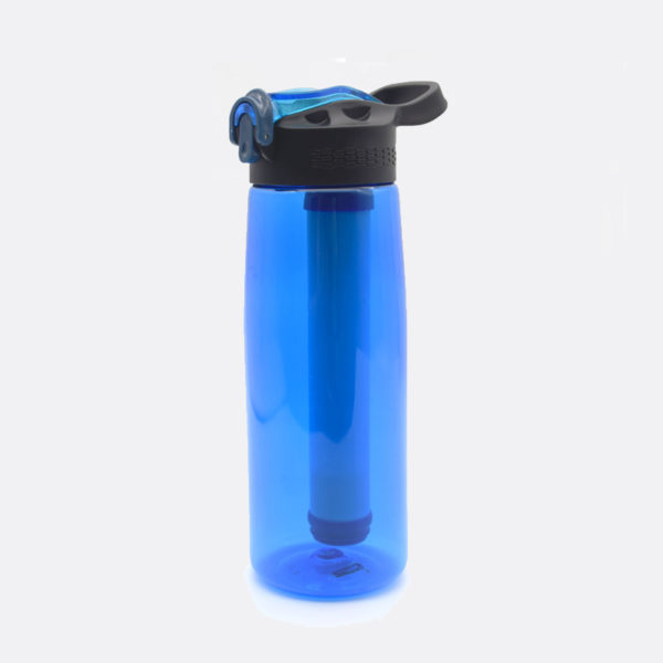 Portable Alkaline Straw Water Filter Bottle 50% Qoin / 50% Cash