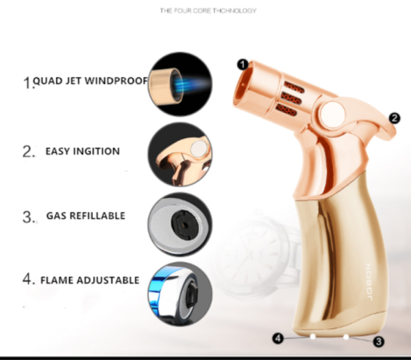Professional 4 flame Jet Torch – $70