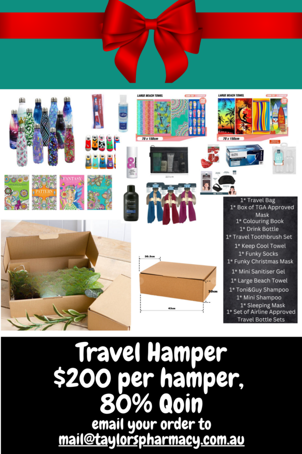 Hassell Free Christmas Gift Hampers. Let us do the worrying and have a beautiful gift box for you to give away. Speak to one of our staff.