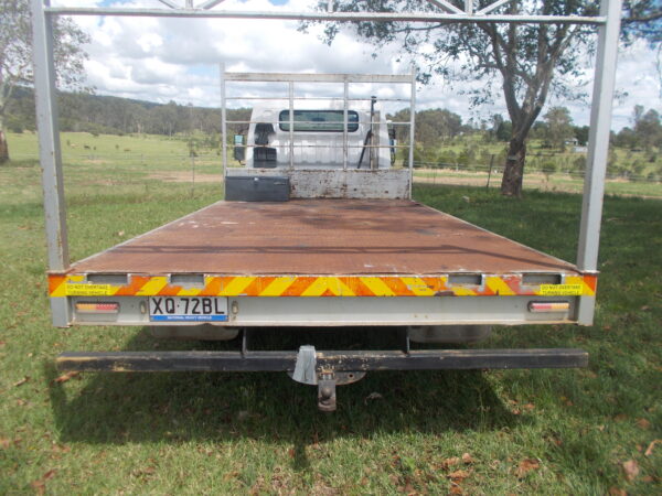 MITSUBISHI CANTER TRAY TRUCK FE657E 5 SPD MANUAL 4 CYL DIESEL $16,500