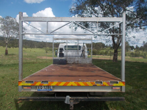 MITSUBISHI CANTER TRAY TRUCK FE657E 5 SPD MANUAL 4 CYL DIESEL $16,500