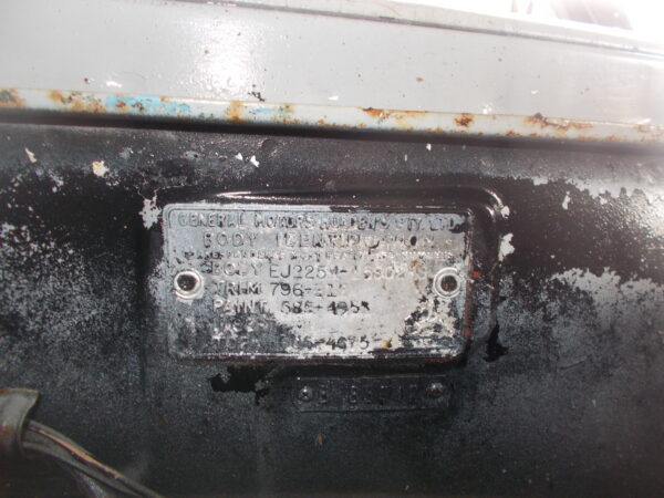 2 X 1963 HOLDEN EJ SEDANS ONE HAS NO RUST THE OTHER RUSTY PARTS CAR $12000
